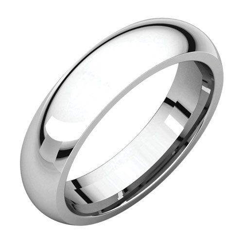 Comfort Fit Wedding Band, 5mm