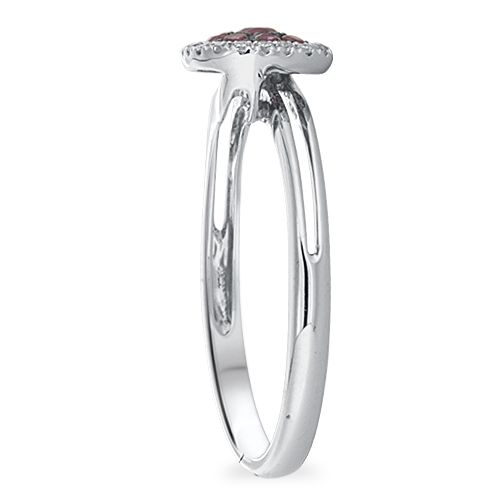 Ruby & Diamond Fashion Ring