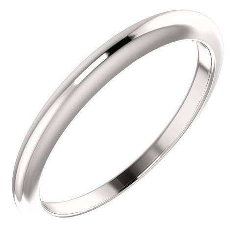 Classic Wedding Band, 2mm