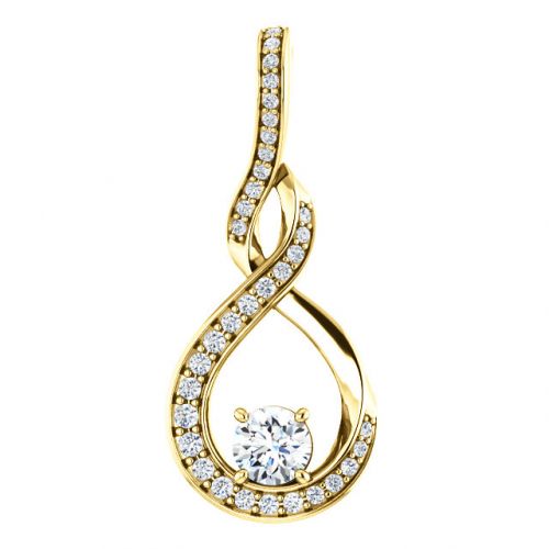 Diamond Infinity Pendant
