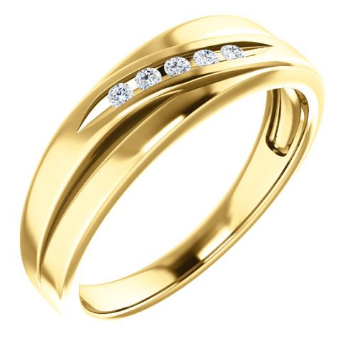 Men's Diamond Accented Ring