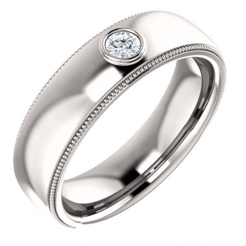 Men's Diamond Solitaire Ring