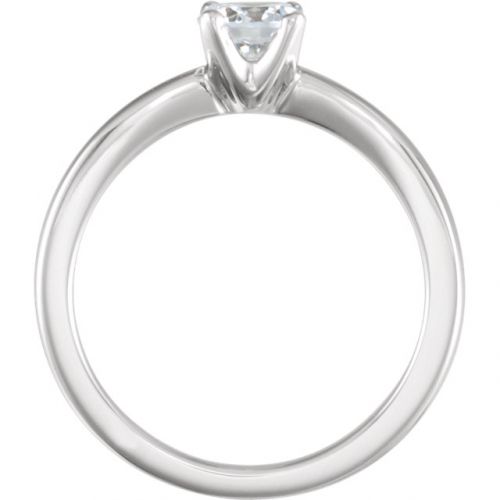 0.5ct Round Diamond Solitaire Engagement Ring