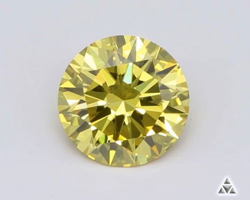 Round 0.52 Carat Fancy Diamond