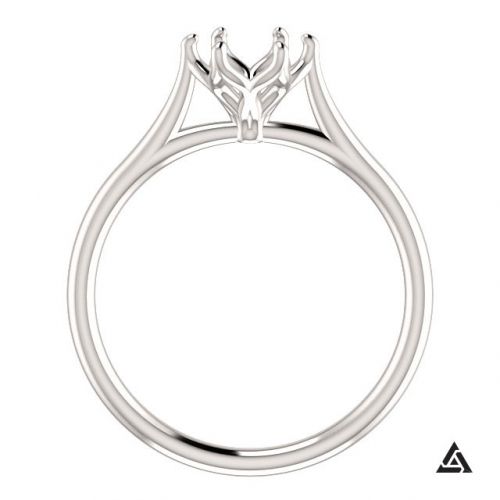 Solitaire Engagement Ring Setting