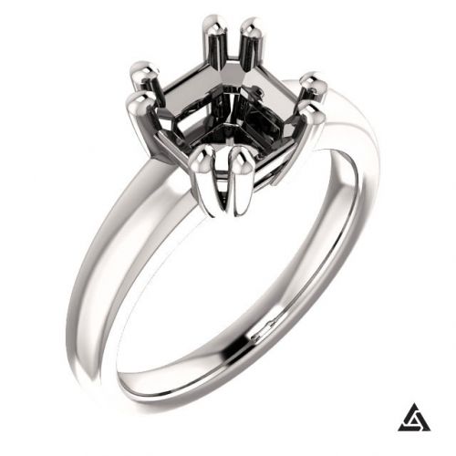 Solitaire Engagement Ring Setting