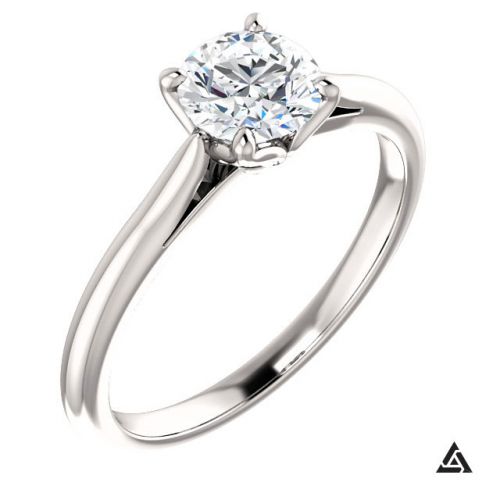 Solitaire Engagement Ring With 0.75 Carat Lab Grown Diamond