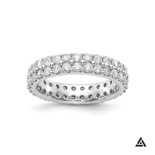 Diamond Double Eternity Band, 2.00 CTW