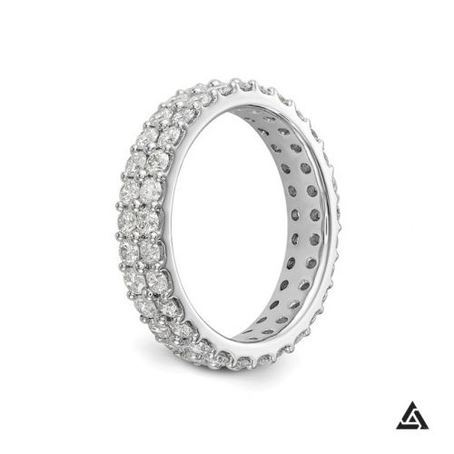 Diamond Double Eternity Band, 2.00 CTW