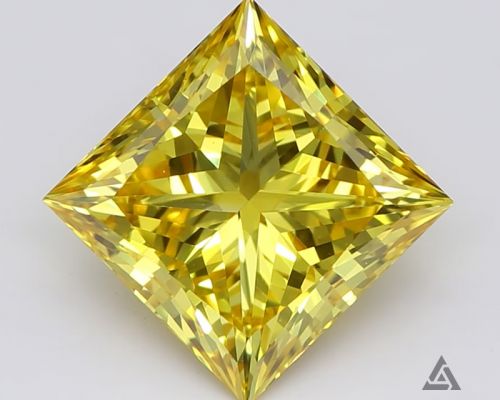 Princess 1.55 Carat Fancy Diamond
